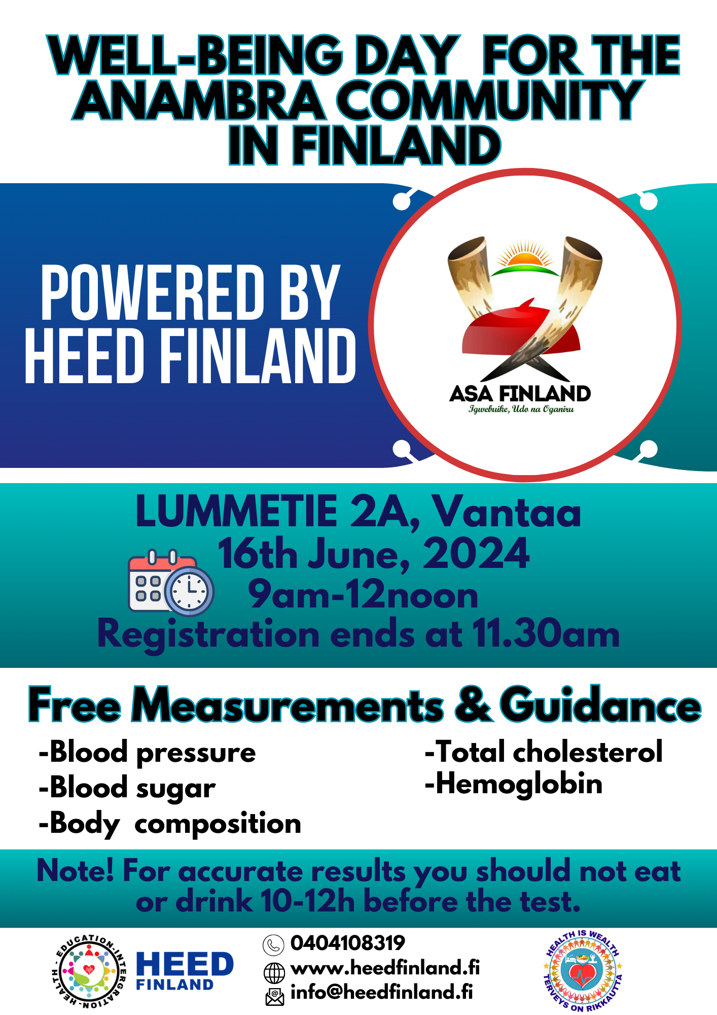 Well-being Day for the Anambra Community in Finland