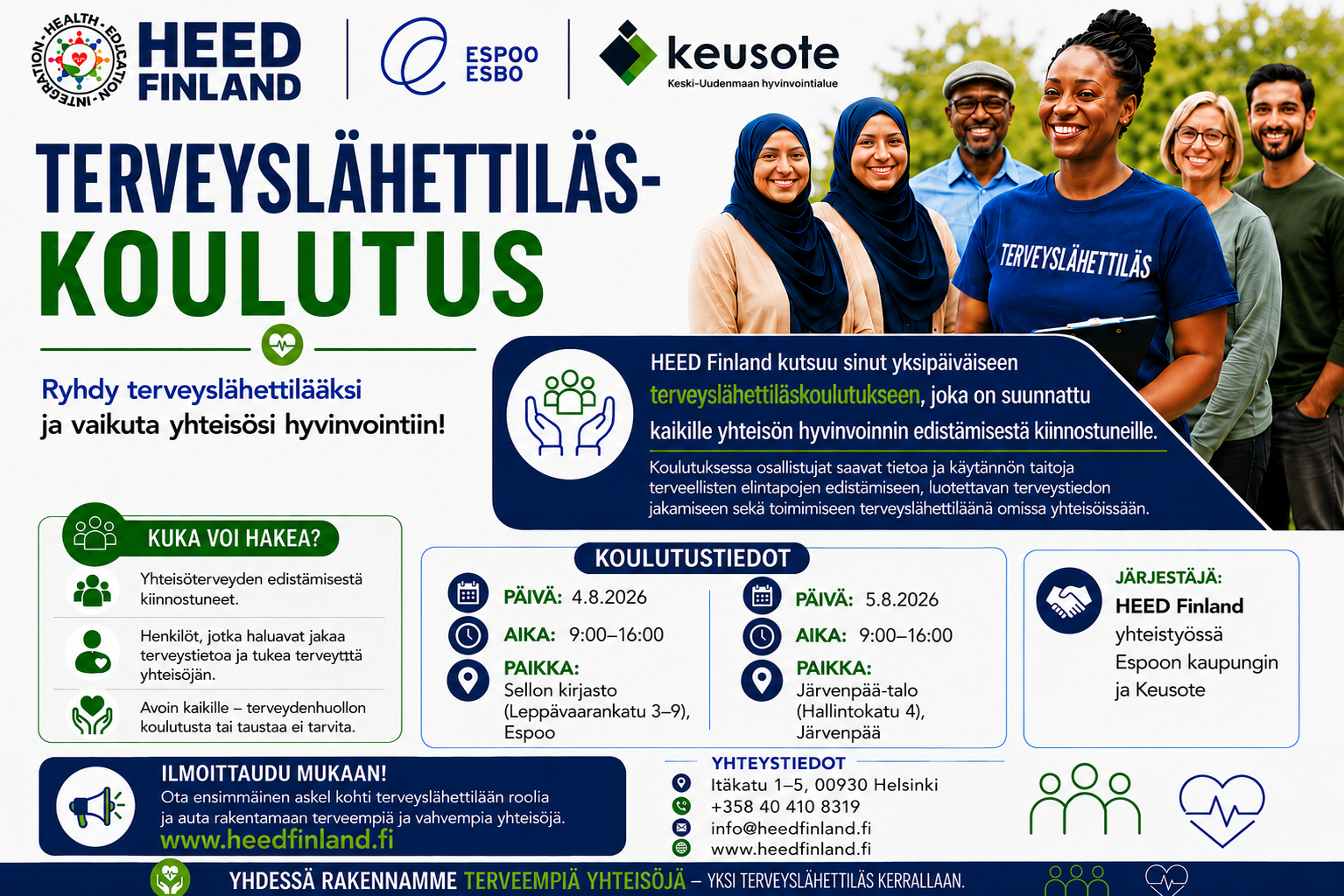 Terveyslähettiläskoulutus