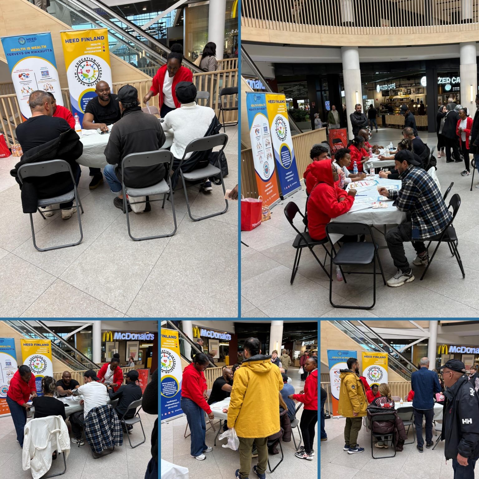 HEED Finland celebrates World Heart Day at Itis: Over 100 participants checked their Blood Pressure
