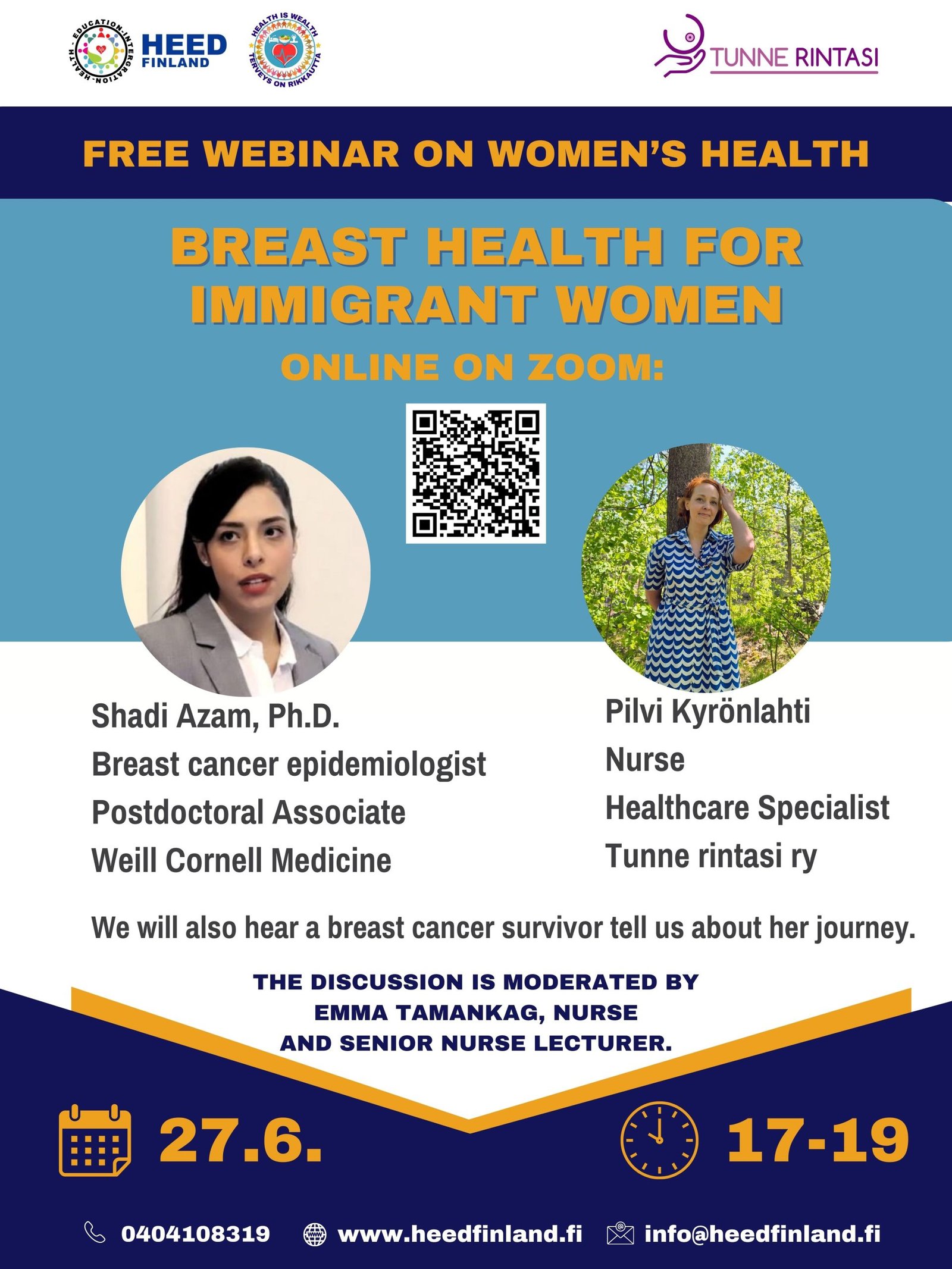 WEBINAR: Breast Health for Immigrant Women