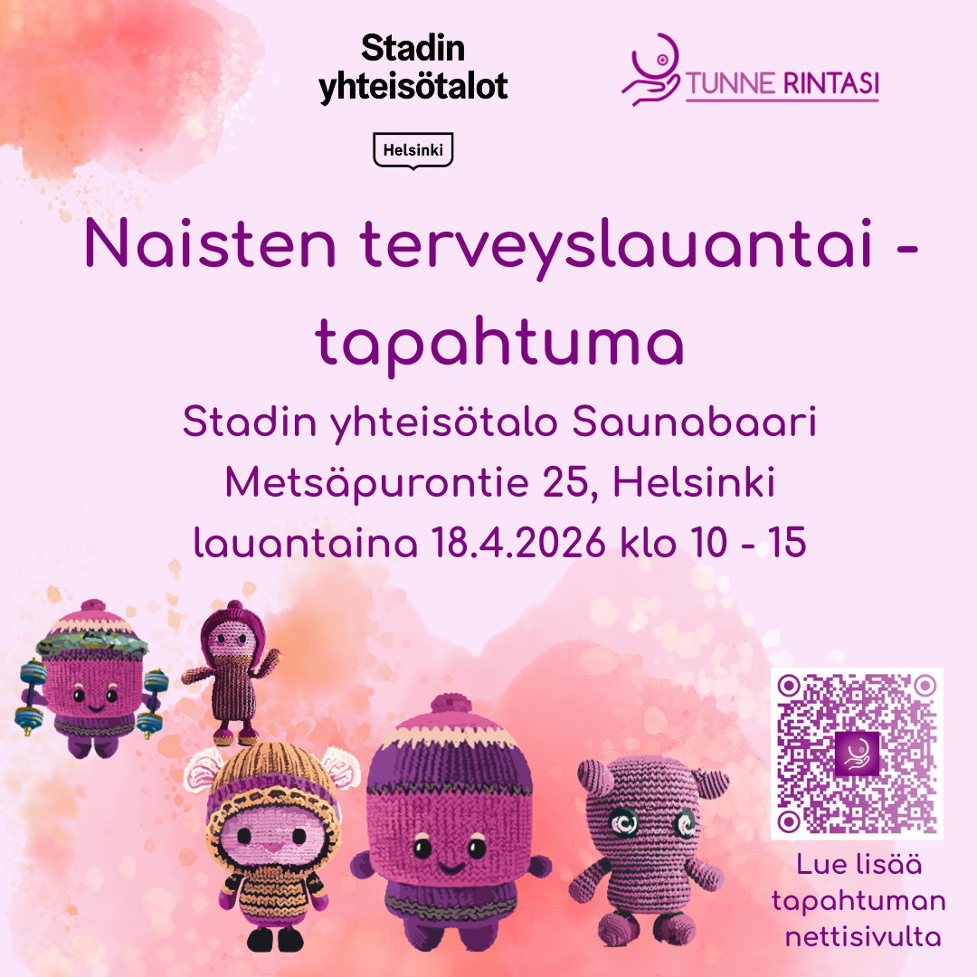 HEED Finland Women's Health Saturdays at the Stadi Community Center Sauna Bar